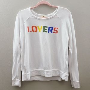 Sundry Lovers Rainbow Sweatshirt